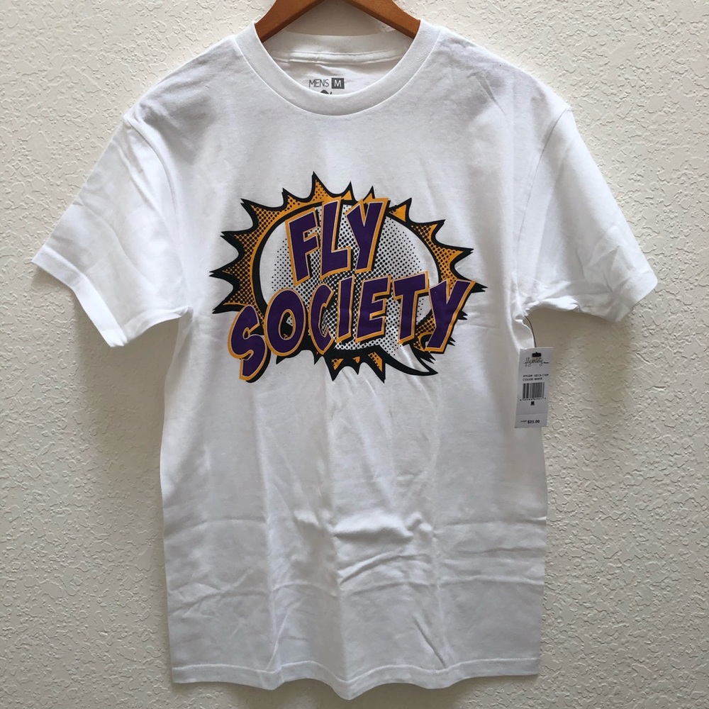Fly Society TShirt (white)